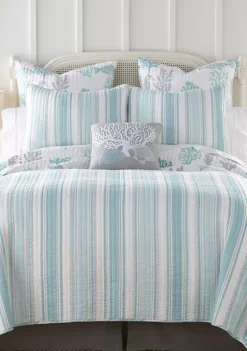 Coupon ❤️ Levtex Cape Coral Quilt Set 👏