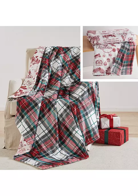 Coupon 🔔 Levtex Home Yuletide Blanket Reverse Spencer Plaid 🎁 7 Coupon 🔔 Levtex Home Yuletide Blanket Reverse Spencer Plaid 🎁 - Image 5