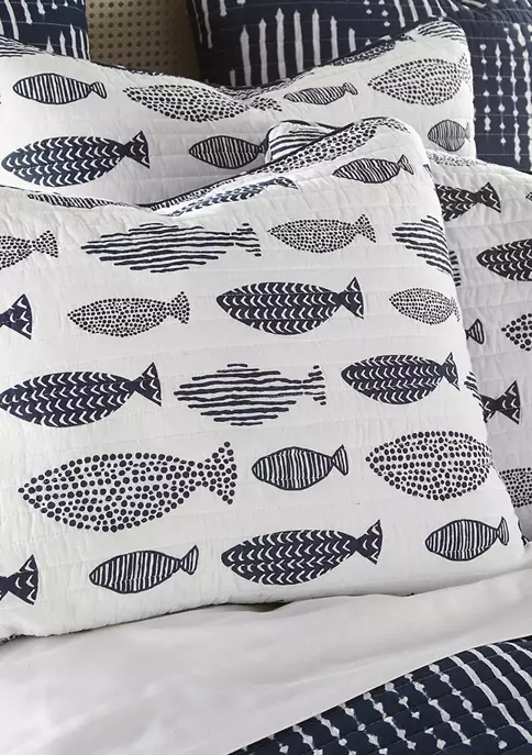 Outlet 👍 Levtex Home Bakio Full/Queen Quilt Set ⌛ 4 Outlet 👍 Levtex Home Bakio Full/Queen Quilt Set ⌛ - Image 2