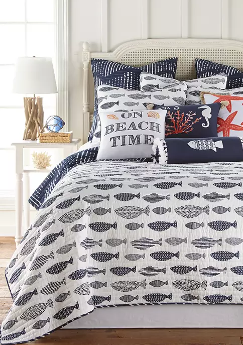 Outlet 👍 Levtex Home Bakio Full/Queen Quilt Set ⌛ 8 Outlet 👍 Levtex Home Bakio Full/Queen Quilt Set ⌛ - Image 6