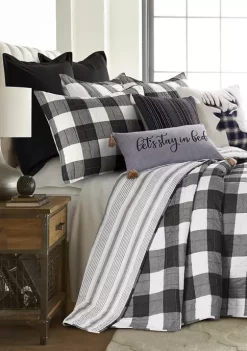 Cheap 🧨 Levtex Camden Black Bedspread Set 🔔 -Cheap Levtex Store Belk 683