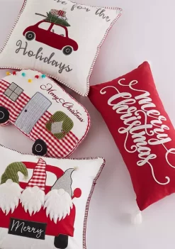 Wholesale 😍 Levtex Home Road Trip Home For the Holidays Pillow ✨ -Cheap Levtex Store Belk 688