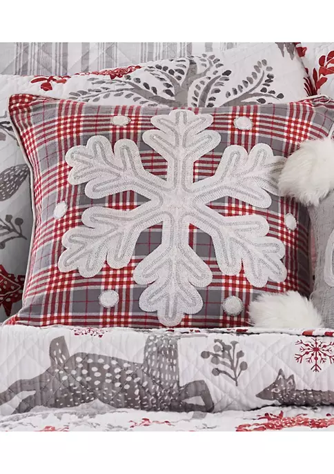 Buy 🛒 Levtex Home Winterland Snowflake Pillow 18 in x 18 in ❤️ 4 Buy 🛒 Levtex Home Winterland Snowflake Pillow 18 in x 18 in ❤️ - Image 2