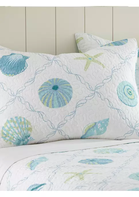 Promo 👏 Levtex Sulu Sea Quilt Set 💯 6 Promo 👏 Levtex Sulu Sea Quilt Set 💯 - Image 4