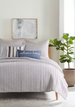 Best deal ✔️ Levtex Home Tobago Stripe Taupe Twin Quilt Set 🧨 -Cheap Levtex Store Belk 758