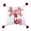 Best Pirce 👏 Levtex Home Sleigh Bells Red Deer Embroidered Pillow 💯