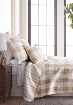 Coupon 😀 Levtex Camden Taupe Quilt Set ✨