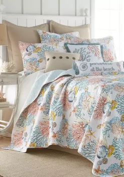 Outlet 🛒 Levtex Bay Islands Quilt Set 🌟