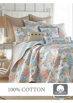 Outlet 🛒 Levtex Bay Islands Quilt Set 🌟 -Cheap Levtex Store Belk 868