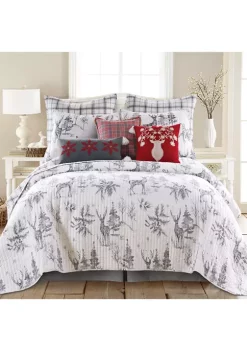 Top 10 👏 Levtex Home Sleigh Bells Gray Euro Sham 🔥 -Cheap Levtex Store Belk 873