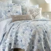Flash Sale 🎁 Levtex Home Galapagos Blue Full/Queen Quilt Set 🎉 -Cheap Levtex Store Belk 877