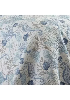 Flash Sale 🎁 Levtex Home Galapagos Blue Full/Queen Quilt Set 🎉 -Cheap Levtex Store Belk 881