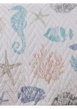 Outlet 👏 Levtex Blue Sea Quilt Set 🤩 -Cheap Levtex Store Belk 885