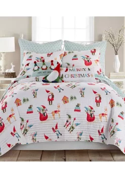Brand new 🔔 Levtex Home Gnome for the Holidays White Standard Sham 🥰 -Cheap Levtex Store Belk 955