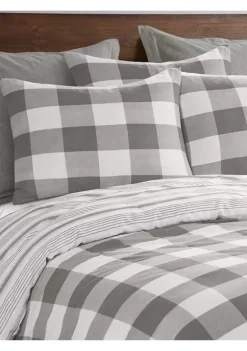 Discount ⭐ Levtex Camden Gray Duvet Set 🔥 -Cheap Levtex Store Belk 981