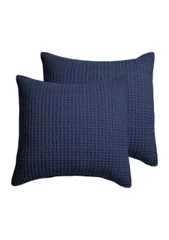 Brand new 🌟 Levtex Home Mills Waffle Euro Shams - 2 Pack 🤩